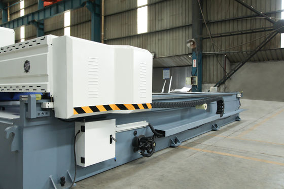Máquina de sulco do CNC V vertical industrial automática para o alumínio do metal do Mdf