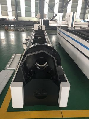 O CNC elíptico da tubulação cortou o laser 6000mm 120m/Min da fibra do cortador do laser do tubo do metal da máquina