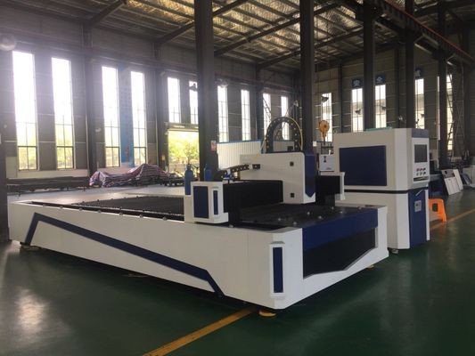 retângulo do quadrado da máquina de corte do metal do laser da fibra do CNC de 1kw 6kw em volta do corte de aço do tubo