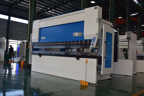 Freio 3200mm de 110 toneladas Delem DA66T da imprensa hidráulica do CNC de 8 linhas centrais com linha central de Y1 Y2 X1 X2 R1 R2 Z1 Z2