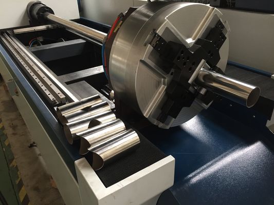 máquina de corte 10mm do laser da fibra do CNC de 6kw IPG para a tubulação quadrada redonda