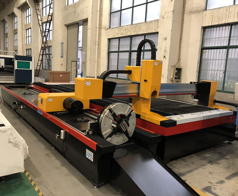 máquina de perfuração 120m/Min do tubo do CNC da máquina de corte 220Mm do laser do aço carbono 3000w