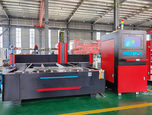 máquina de corte do laser da fibra do CNC 1000W cortador do laser da folha de metal de 10 milímetros 4000x2000mm