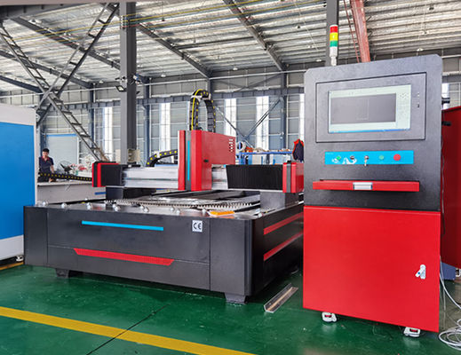 máquina de corte do laser da fibra do CNC 1000W cortador do laser da folha de metal de 10 milímetros 4000x2000mm