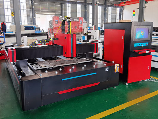 Forma de alumínio IPG Raycus do metal da máquina de corte 10mm do laser da fibra do CNC