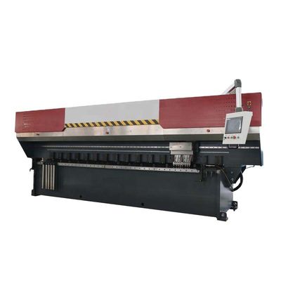 Máquina de sulco do CNC V vertical industrial automática para o alumínio do metal do Mdf