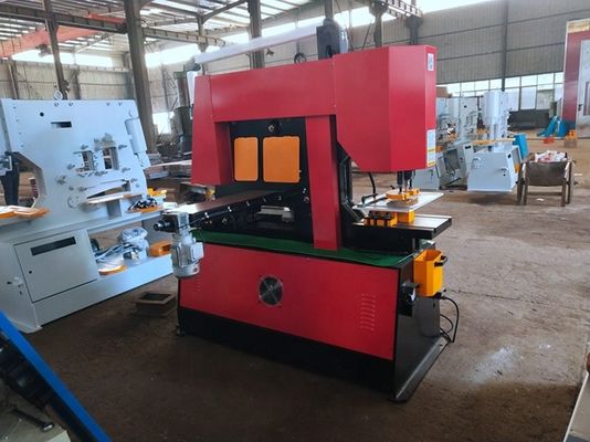 Máquina de aço Q35Y-16 do ângulo 90 Ton Ironworker do corte e de perfuração