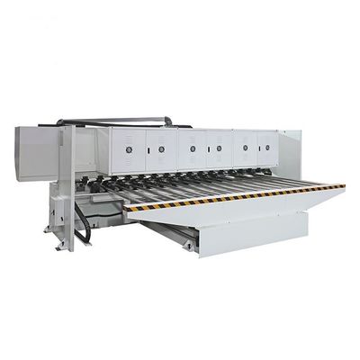 Máquina de sulco do CNC V vertical industrial automática para o alumínio do metal do Mdf