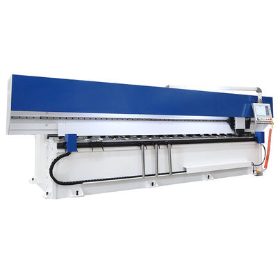 Máquina de sulco do CNC V vertical industrial automática para o alumínio do metal do Mdf