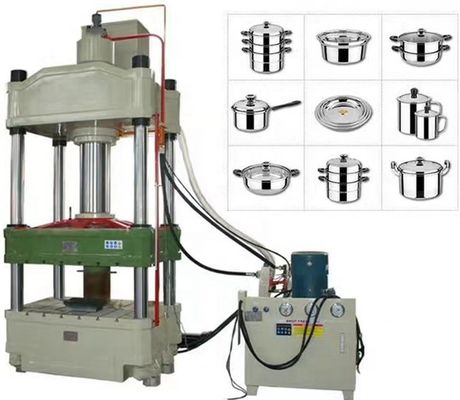 potenciômetro 200T de aço inoxidável de alumínio que faz a máquina o desenho profundo imprensa hidráulica 11KW 1120mm