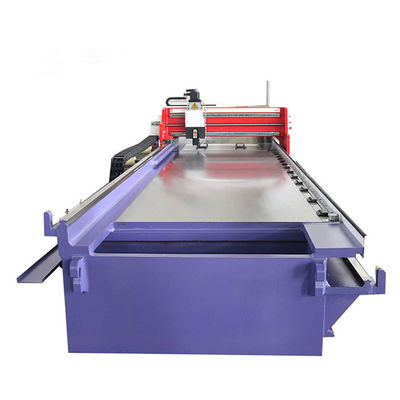 Máquina automática do cortador do sulco do CNC V da movimentação dobro para portas de armários 1250mm 70m/Min