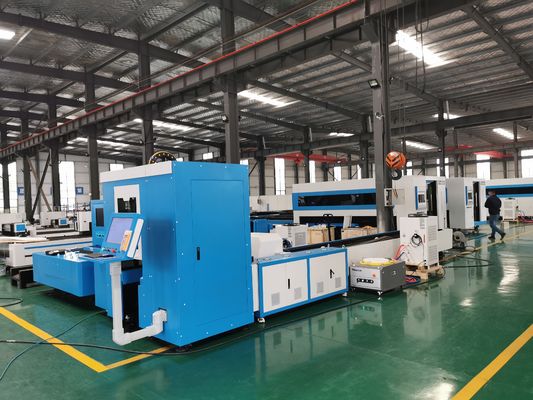 Máquina de corte 1000W do CNC do laser da fibra de IPG para o aço suave de 10mm