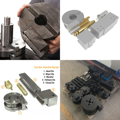 Do metal hidráulico dos ss do dobrador do Mandrel do CNC máquina de dobra de aço da tubulação do tubo de exaustão para a venda