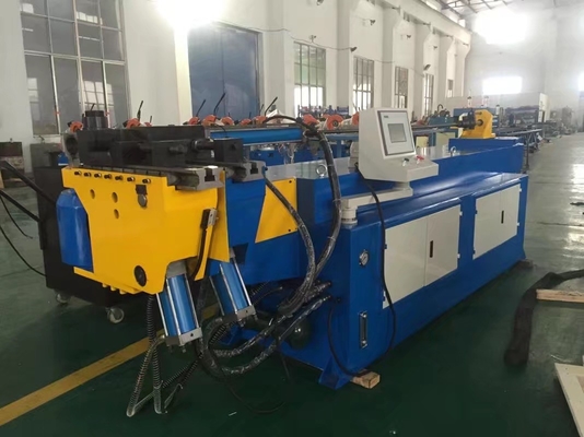 190 graus do controle semi automático 11kW do PLC do dobrador para a tubulação